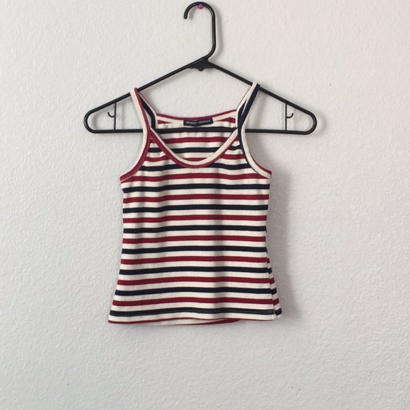 Brandy Melville Tops - Brandy Melville Striped Faye Tank